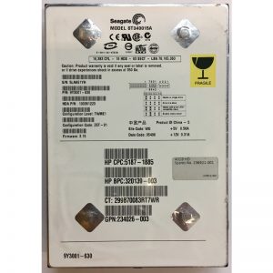 320139-003 - HP 40GB 5400 RPM IDE 3.5" HDD