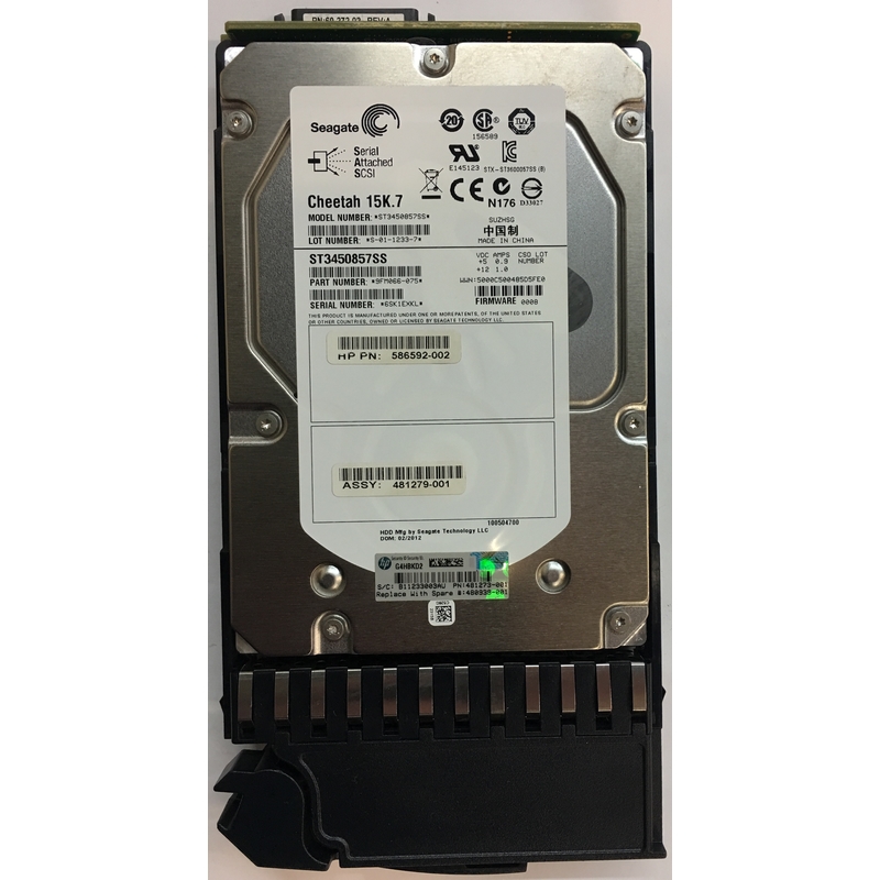 thumbnail image 2 of Dell R749K 450GB SAS 3.5-inch 15K RPM Hard Drive - 16MB Cache, Hot Swap (Open Box) 2 of 5