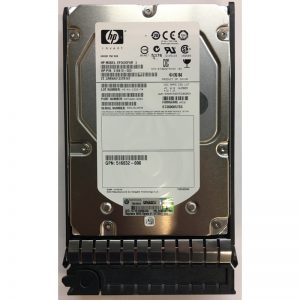 516832-006 - HP 600GB 15K RPM SAS 3.5" HDD w/ tray