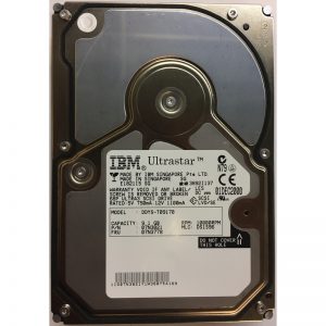 DDYS-T09170 - IBM 9.1GB 10K RPM SCSI 3.5" HDD