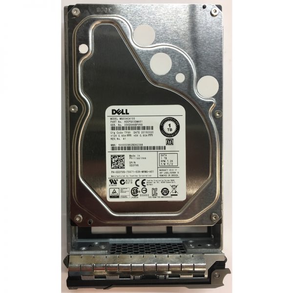 MG03ACA100 - Dell 1TB 7200 RPM SATA 3.5" HDD