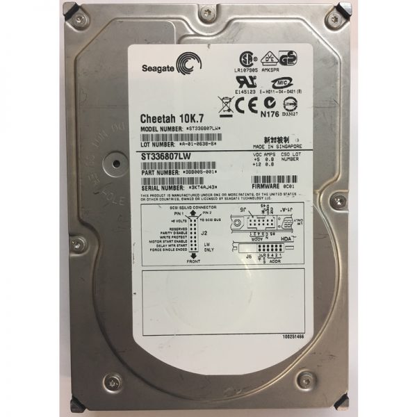 9BB005-001 - Seagate 0 10K RPM SCSI 3.5" HDD U320 68 pin