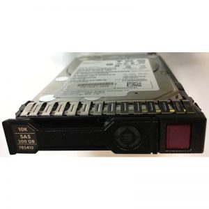 785410-001 - HP 300GB 10K RPM SAS 2.5" HDD w/ tray