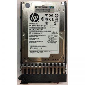 EH0146FBQDC - HP 146GB 15K RPM SAS 2.5" HDD w/tray