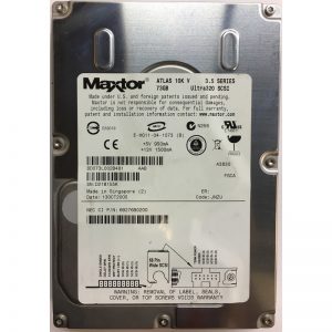 8D073L002B481 - Maxtor 73GB 10K RPM SCSI 3.5" HDD U320 68 pin