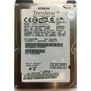 0A26306 - Hitachi 40GB 4200 RPM IDE 2.5" HDD
