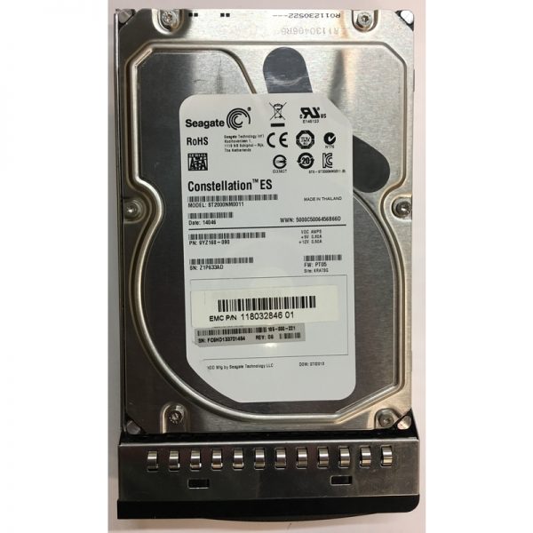 105-000-221 -  EMC 2TB 7200 RPM SATA 3.5" HDD for Avamar Gen4S Node