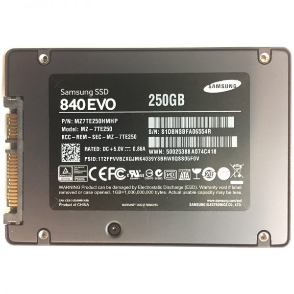 MZ-7TE250 - Samsung 250GB SSD SATA 2.5" HDD SSD