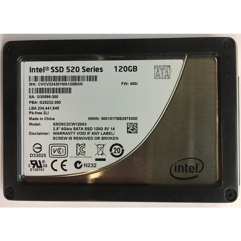 SSDSC2CW120A3 – Intel SSD SATA 2.5″ HDD – Disk Finder