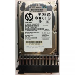 619286-001 - HP 300GB 10K RPM SAS 2.5" HDD w/ tray