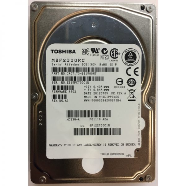 P01119.A2A - Nokia 300GB 10K RPM SAS 2.5" HDD