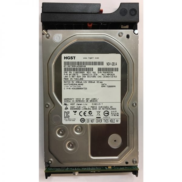 0F19673 - EMC 1TB 7200 RPM SATA 3.5" HDD for AX4-5I AX4-5F  AX4-5i