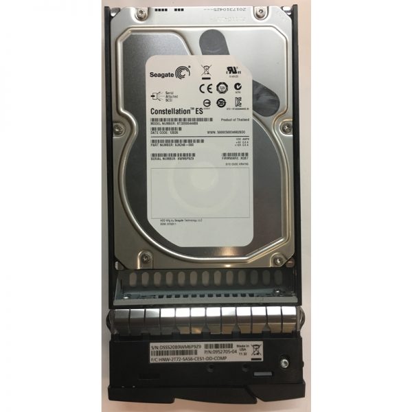 9JX248-080 - Seagate 2TB 7200 RPM SAS 3.5" HDD w/ Compellent / Dell tray