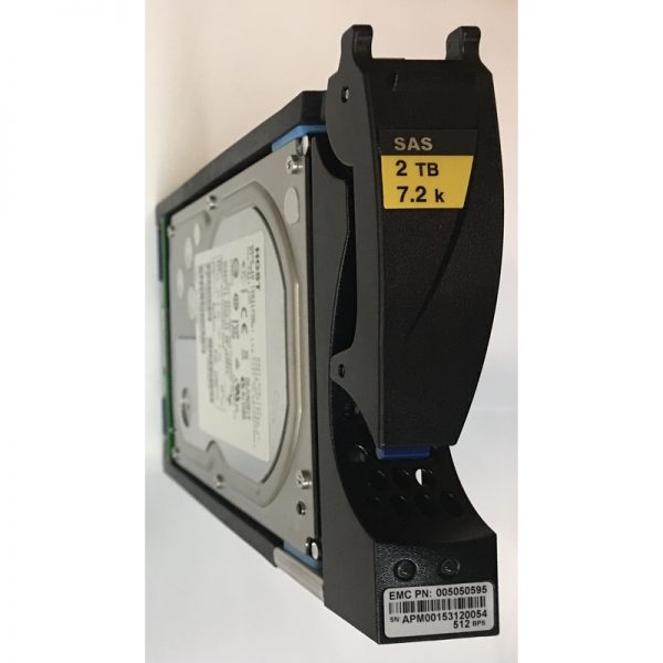 005050595 - Data Domain 2TB 7200 RPM SAS 3.5" HDD for Data Domain ES30 15 bay enclosures