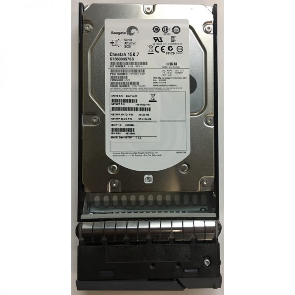 108-00227+A1 - NetApp 600GB 15K RPM SAS 3.5" HDD for DS4243 24 bay enclosure