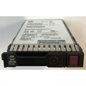 741230-001 - HP 200GB SSD SAS 2.5" HDD 12Gbs w/ tray