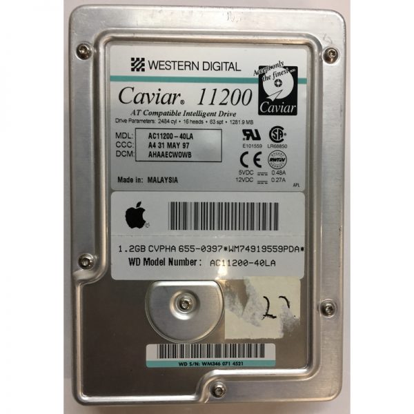 AC11200-40LA - Western Digital 1.2MB 5200 RPM IDE 3.5" HDD