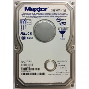 6Y120L0031001 - Maxtor 120GB 7200 RPM IDE 3.5" HDD