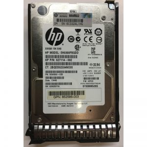 627114-002 - HP 300GB 15K RPM SAS 2.5" HDD w/ G8  tray