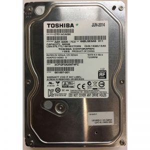 DT01ACA050 - HP 500GB 7200 RPM SATA 3.5" HDD