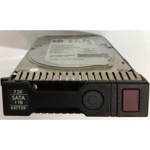 657739-001 - HP 1TB 7200 RPM SATA 3.5" HDD w/ tray