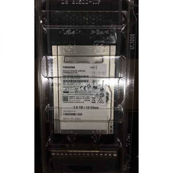 X358A - NetApp 3.8TB SSD SAS 2.5" HDD for DS224C 24 bay enclosure.