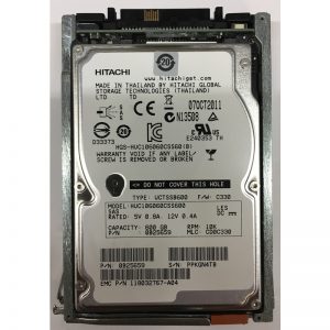 118032767-A04 - EMC 600GB 10K RPM SAS 2.5" HDD  for VNX5100, 5300, 5500, 5700, 7500 series 25 disk enclosure