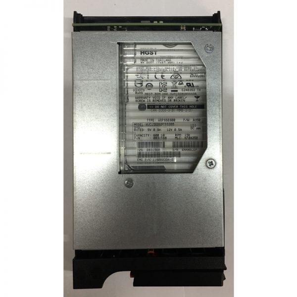 118000394-03 - EMC 600GB 15K RPM SAS 3.5" HDD for VNXe1600, 3100, 3150, 3200, series