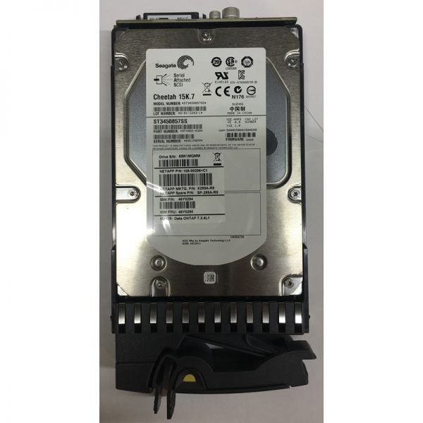 9FM066-038 - NetApp 450GB 15K RPM SAS 3.5" HDD for FAS2xxx series