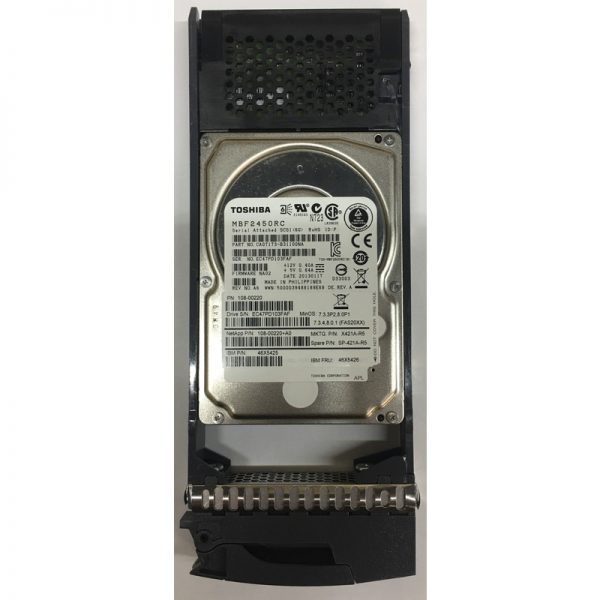 X421A-R5 - NetApp 450GB 10K RPM SAS 2.5" HDD w/ tray for DS2246 24 bay enclosure