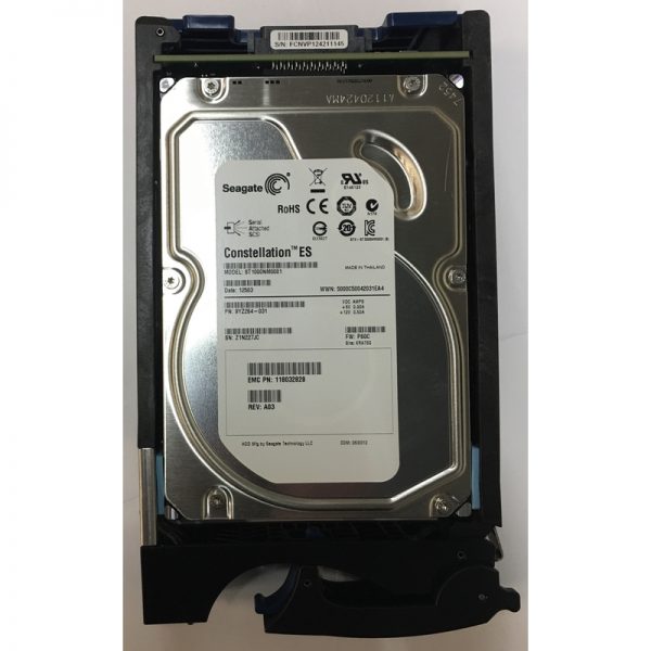 118032828-A03 - EMC 1TB 7200 RPM SAS 3.5" HDD for VNX5100, 5300, 5500, 5700, 7500 15 disk enclosure and VNXe3300
