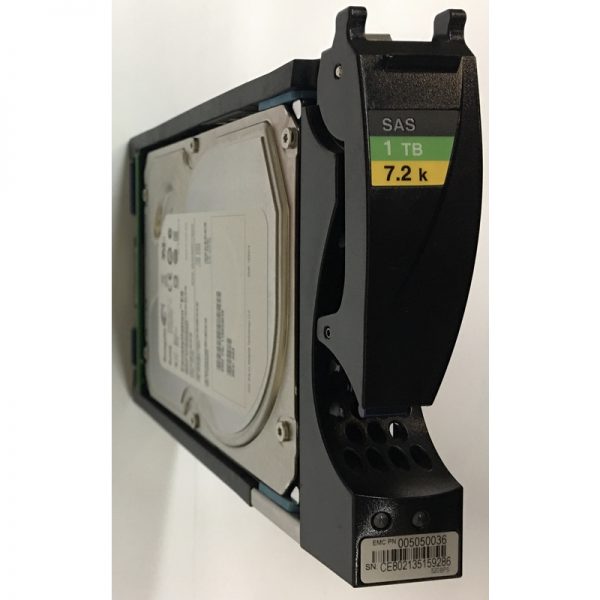 005050036 - EMC 1TB 7200 RPM SAS 3.5" HDD for VNX5100, 5300, 5500, 5700, 7500, 15 disk and VNXe3300