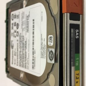 N4-2S07-010 - EMC 1TB 7200 RPM SAS 2.5" HDD for VNX5200, 5400,  5600, 5800, 7600, 8000 25 disk enclosures