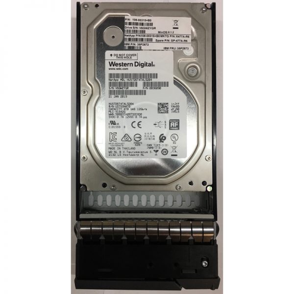 0B36090 - NetApp 4TB 7200 RPM SAS 3.5" HDD for DS4243, DS4246 24 bay enclosures
