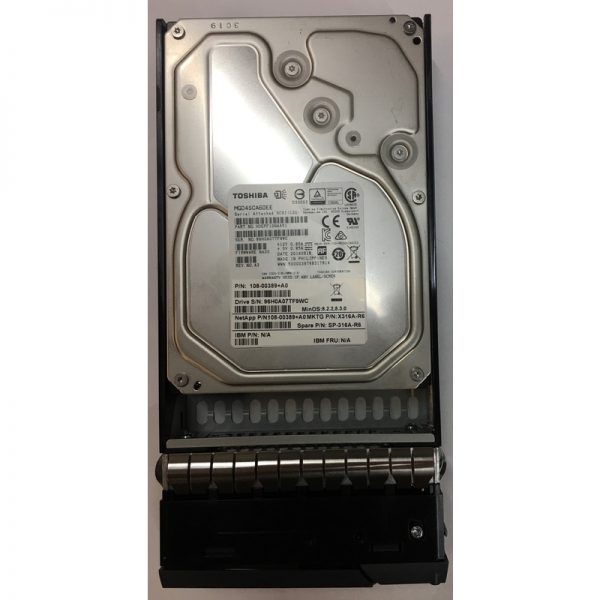 MG04SCA60EE - Netapp 6TB 7200 RPM SAS 3.5" HDD for DS4246 24 bay enclosure, DS212C 12 bay enclosure and FAS2220, 2240, 2554, 2620, 2720A series.