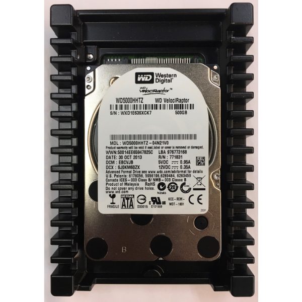 WD5000HHTZ-04N21V0 - Western Digital 500GB 10K RPM SATA 3.5" HDD