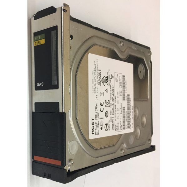 HUS72404CLAR4000 - Data Domain 4TB 7200 RPM SAS 3.5" HDD for Data Domain DS60, 60 bay enclosures. 1 year warranty.