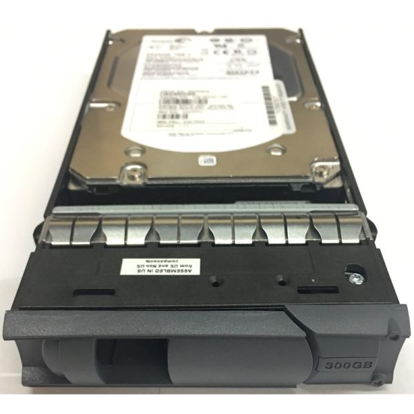 X410_S115K7288A15 - NetApp 300GB 15K RPM SAS 3.5" HDD w/ tray for DS4243 24 bay enclosure. 1 year warranty.