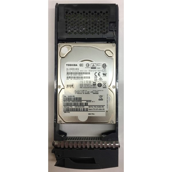 HDEBJ10NAA51 - Netapp 1.8TB 10K RPM SAS 2.5" HDD for DS2246 24 bay enclosure, DS224C 24 bay enclosure, FAS2750, FAS2650, FAS2552, FAS2240