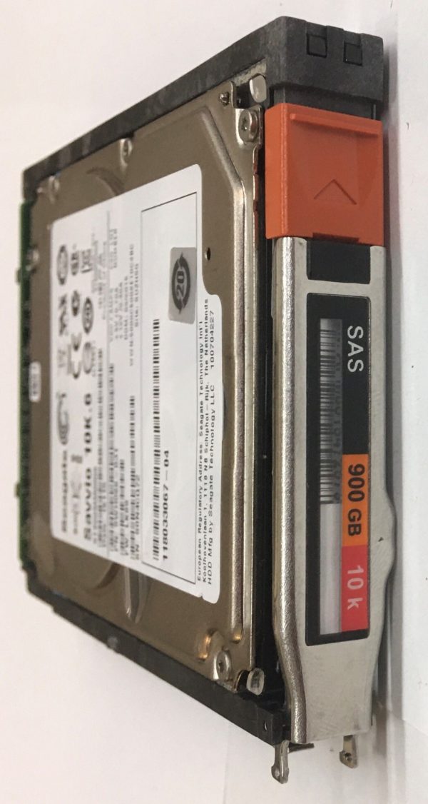 ST900MM0_CLAR900 - EMC 900GB 10K RPM SAS 2.5" HDD for VNX5100, 5200, 5300, 5400, 5500, 5600, 5700, 5800, 7500, 7600, 8000 25 disk enclosures, VNX5400, 5600, 5800, 7600, 8000 120 disk, enclosures, VNXe1600, 3100, 3150, 3200, 3300 series. 1 year warranty.