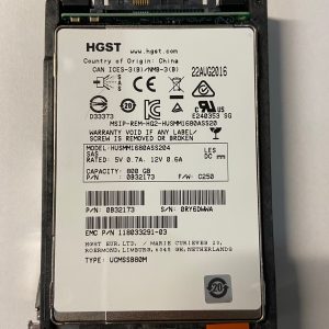 118033291-03 - EMC 800GB SSD SAS 2.5" HDD for Unity 300, 400, 500, and 600 series 25 and 80 disk enclosures