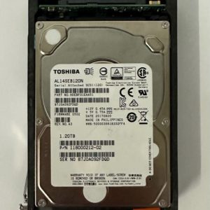 118000212-02 - EMC 1.2TB 10K RPM SAS 2.5" HDD for VNX5200, 5400, 5600, 5800, 7600, 8000 series  25 disk enclosures, VNX 5400, 5600,  5800, 7600, 8000 series 120 disk enclosures and VNXe1600, VNXe3200