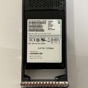 SP-357A - NetApp 3.8TB SSD SAS 2.5" HDD for DS224C, DS224C 24 bay enclosures and FAS2240-2, FAS2553 and FAS2650 base systems.