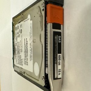 005050846 - EMC 600GB 15K RPM SAS 2.5" HDD for VNX5200, 5400, 5600, 5800, 7600, 8000 series 25 disk and 120 disk enclosures