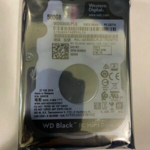 CXKCK - Western Digital 500GB 7200 RPM SATA 2.5" HDD