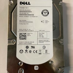 F617N - Dell 300GB 15K RPM SAS 3.5" HDD