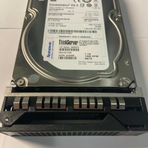 91Y1655 - Lenovo 1TB 7200 RPM SATA 3.5" HDD W/ tray for Precision 5820, 0 power on hours