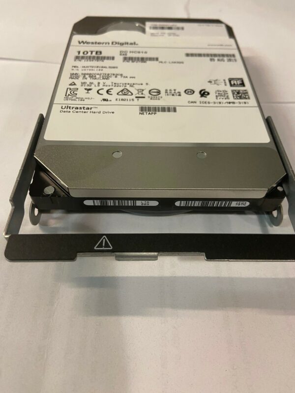 X378A - Netapp 10TB 7200 RPM SAS 3.5" HDD for DS460C 60 bay enclosures with NSE configurations.