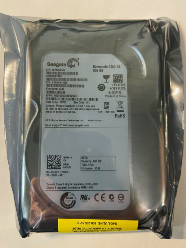 ST3500413AS - Seagate 500GB 7200 RPM SATA 3.5 " HDD