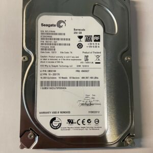 1BD141-541 - Seagate 250GB 7200 RPM SATA 3.5" HDD